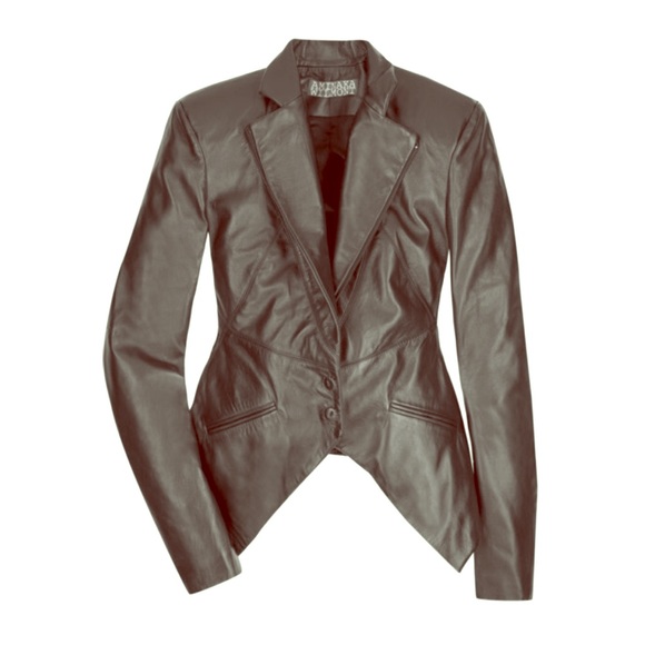 ‼️Flash Sale‼️Aminaka Wilmont Leather Jacket - Picture 2 of 5